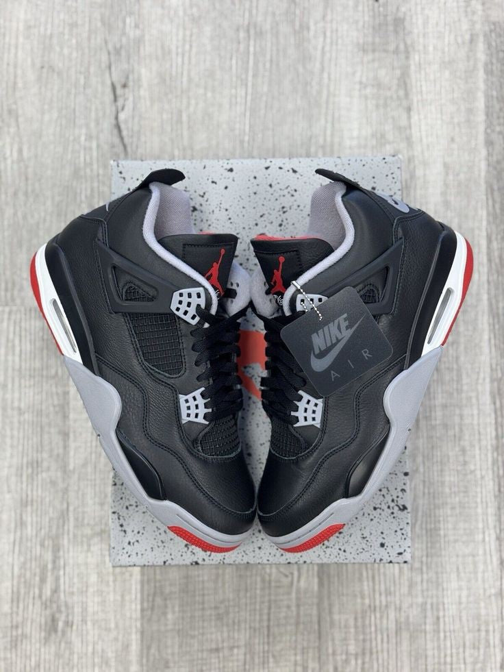 AIR JORDAN 4 RETRO BRED REIMAGINED