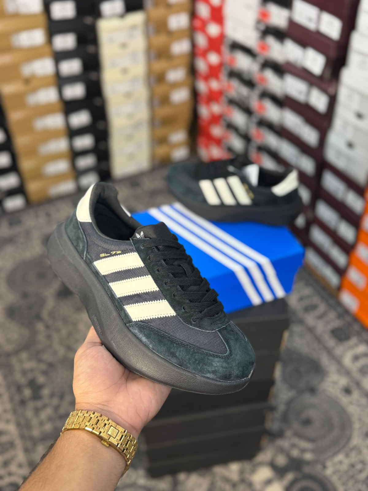 ADIDAS SL 72 PRO BLACK