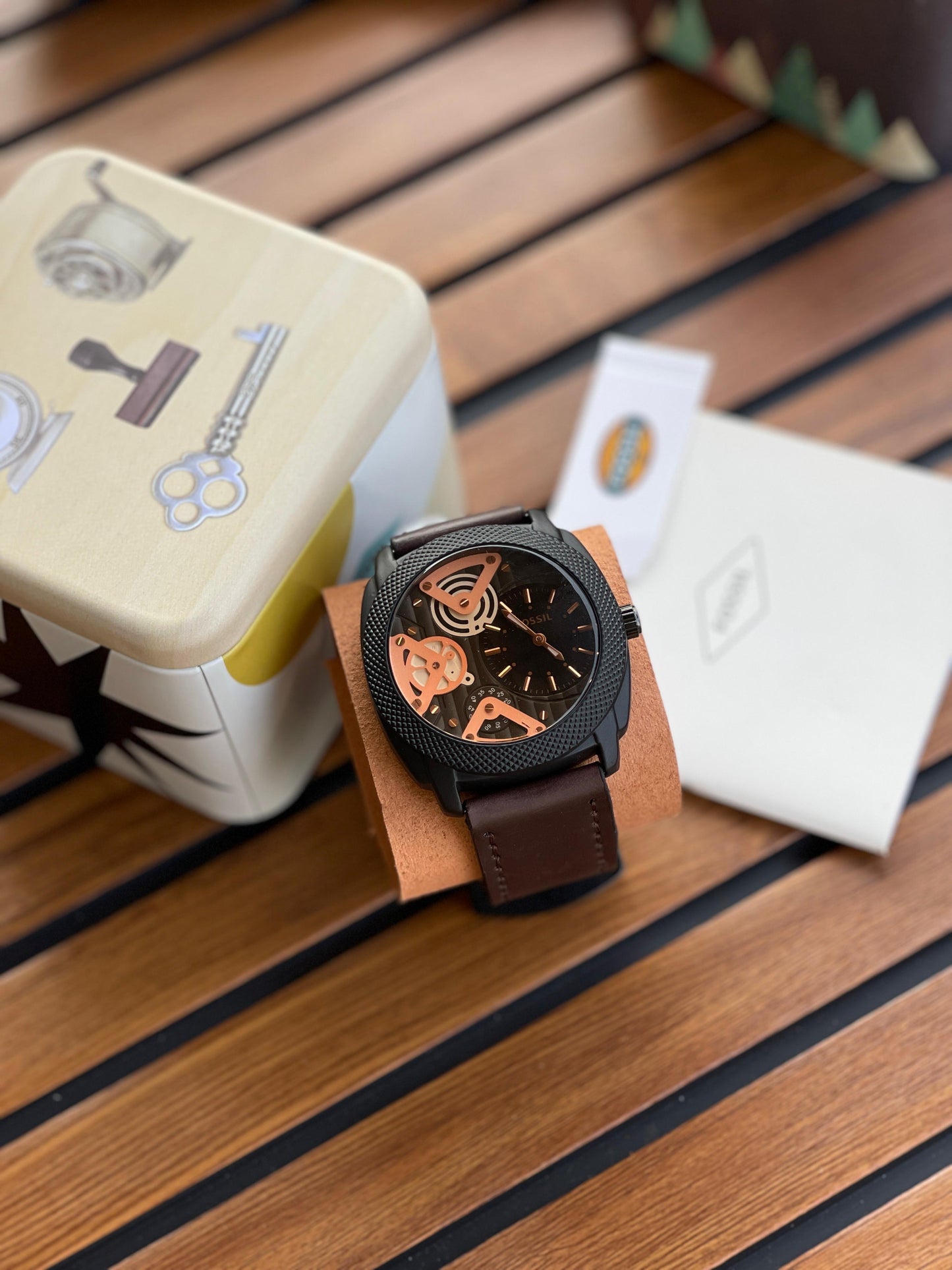 FOSSIL LEATHER STRAP