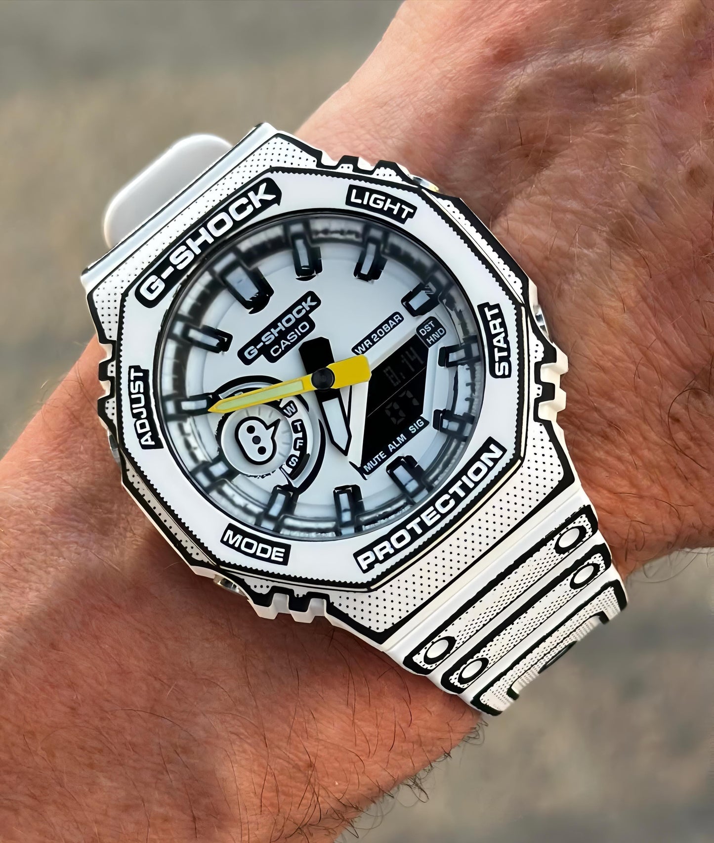 CASIO GSCHOCK GA 2100 MNG 2A