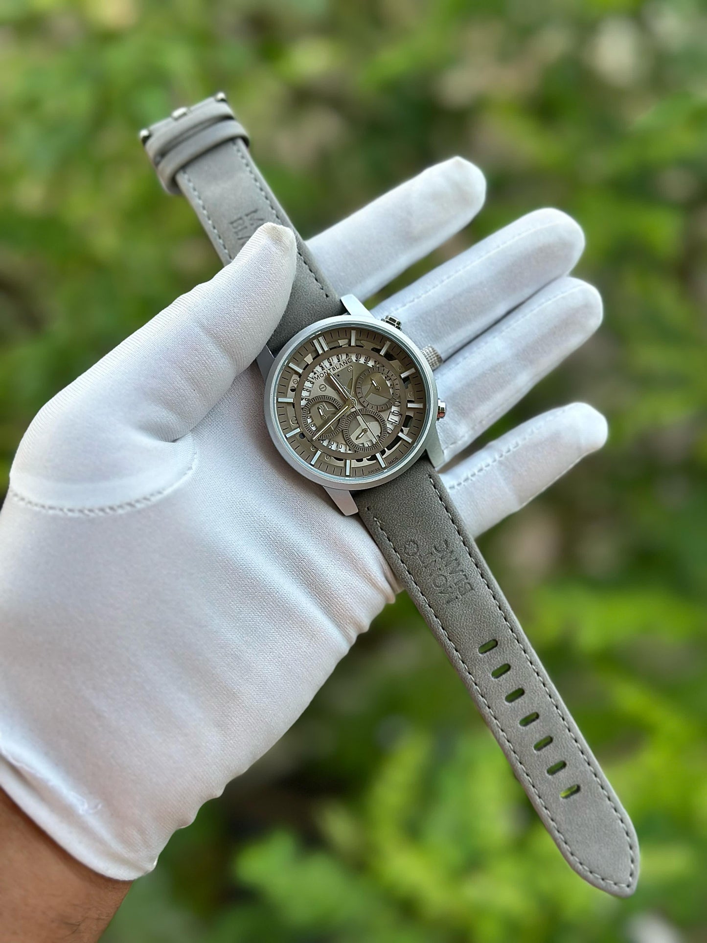 MONTBLANC LEATHER STRAP
