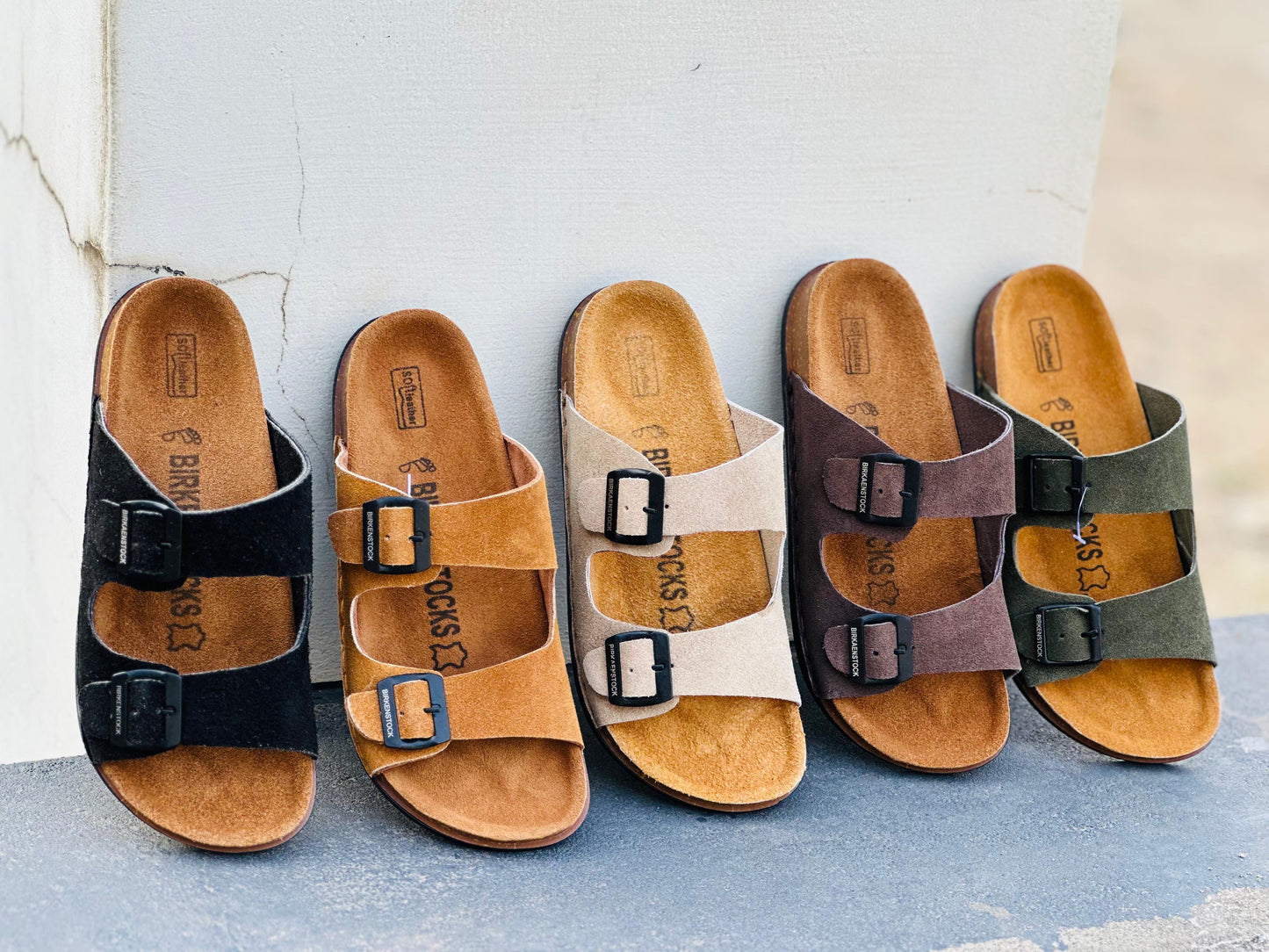 BIRKANSTOCK SUEDE SANDAL