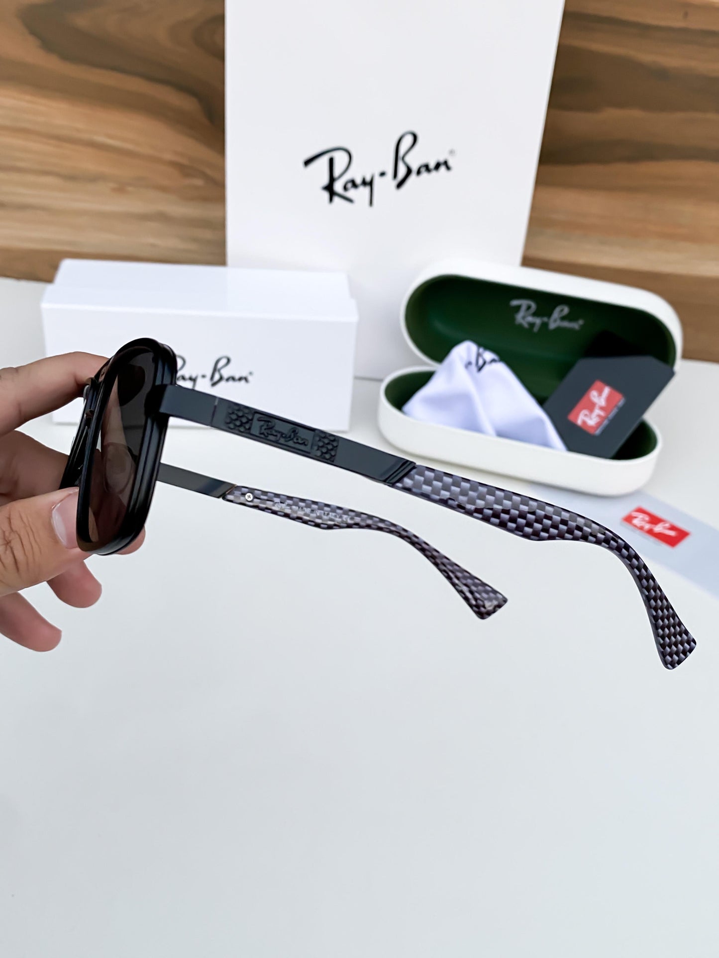 RAYBAN BLACK 3617