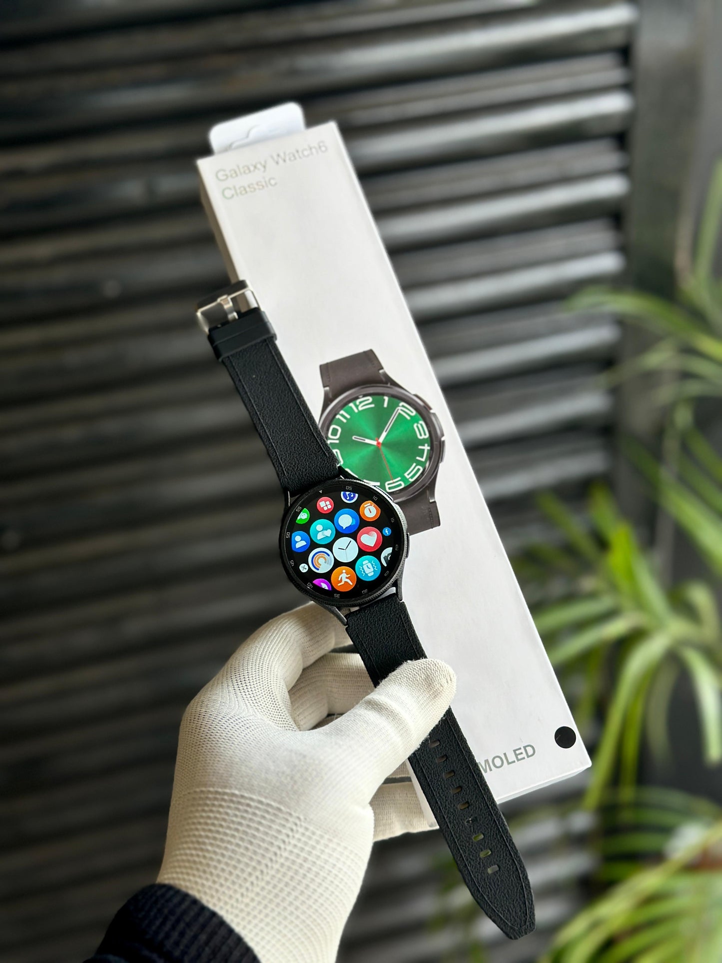 SAMSUNG GALAXY WATCH 6 CLASSIC WITH DUAL BUTTONS