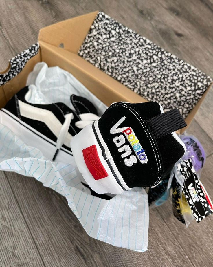 VANS SKNU SKOOL X IMRAN POTATO BLACK/WHITE
