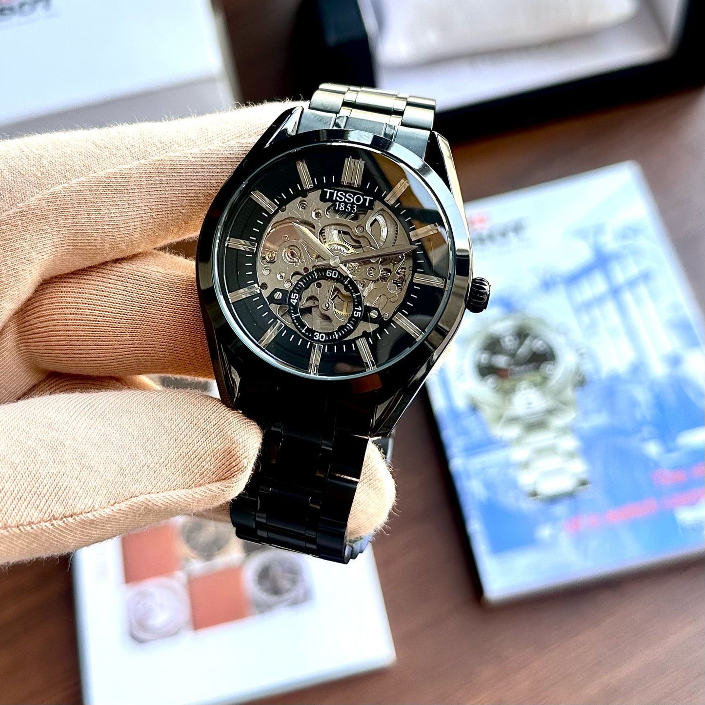 TISSOT SWISS AUTOMATIC BLACK