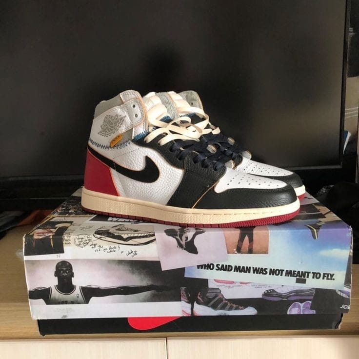 JORDAN 1 HIGH X UNION LA BLACK TOE
