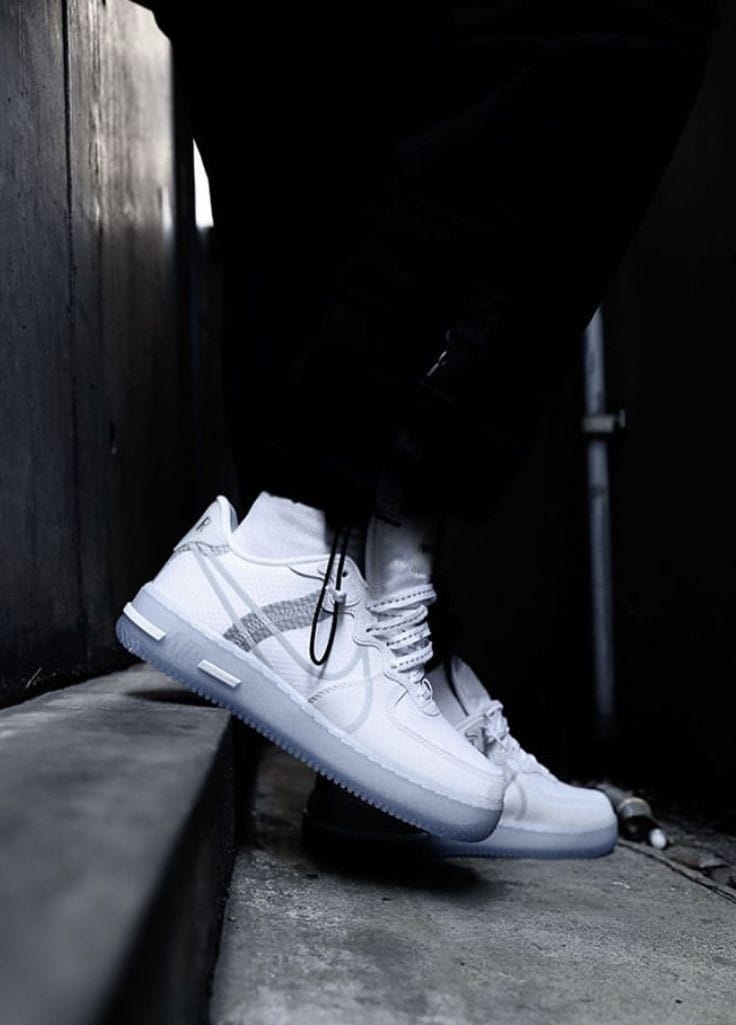 AIRFORCE 1 ICE BLUE REACT