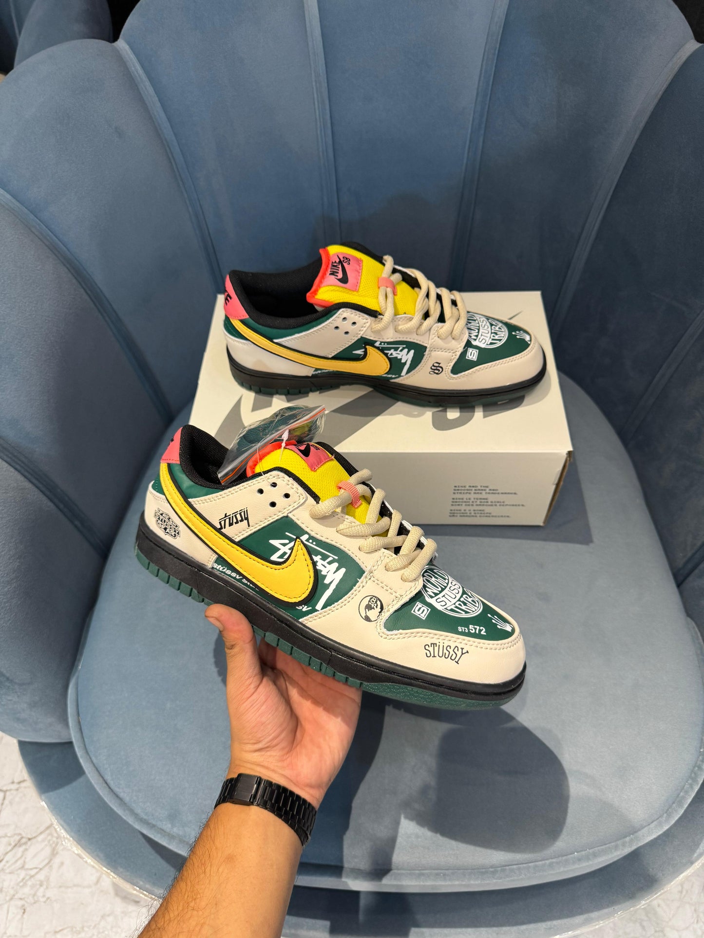 NIKE SB DUNK X STUSSY JUST DO IT