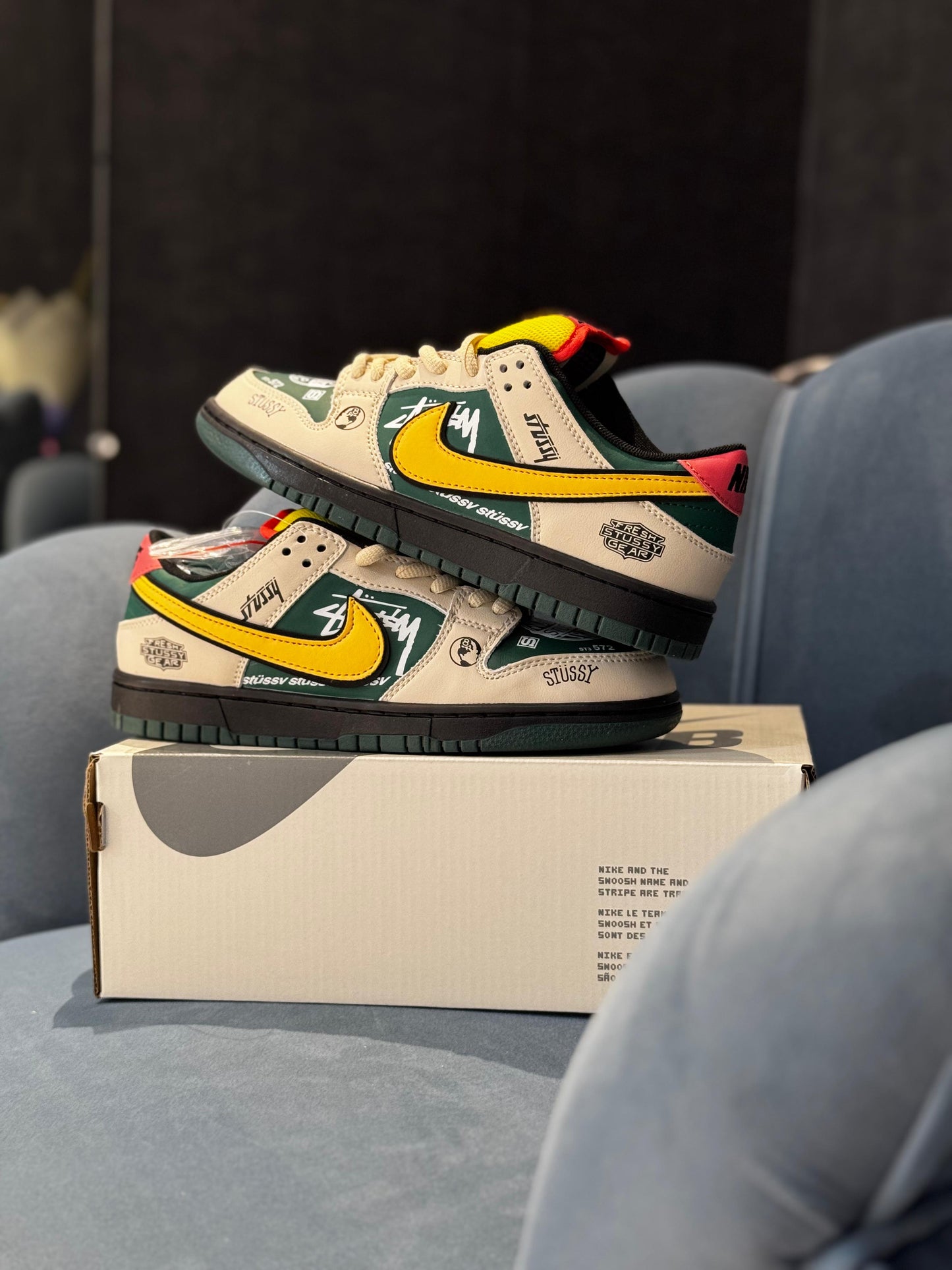 NIKE SB DUNK X STUSSY JUST DO IT