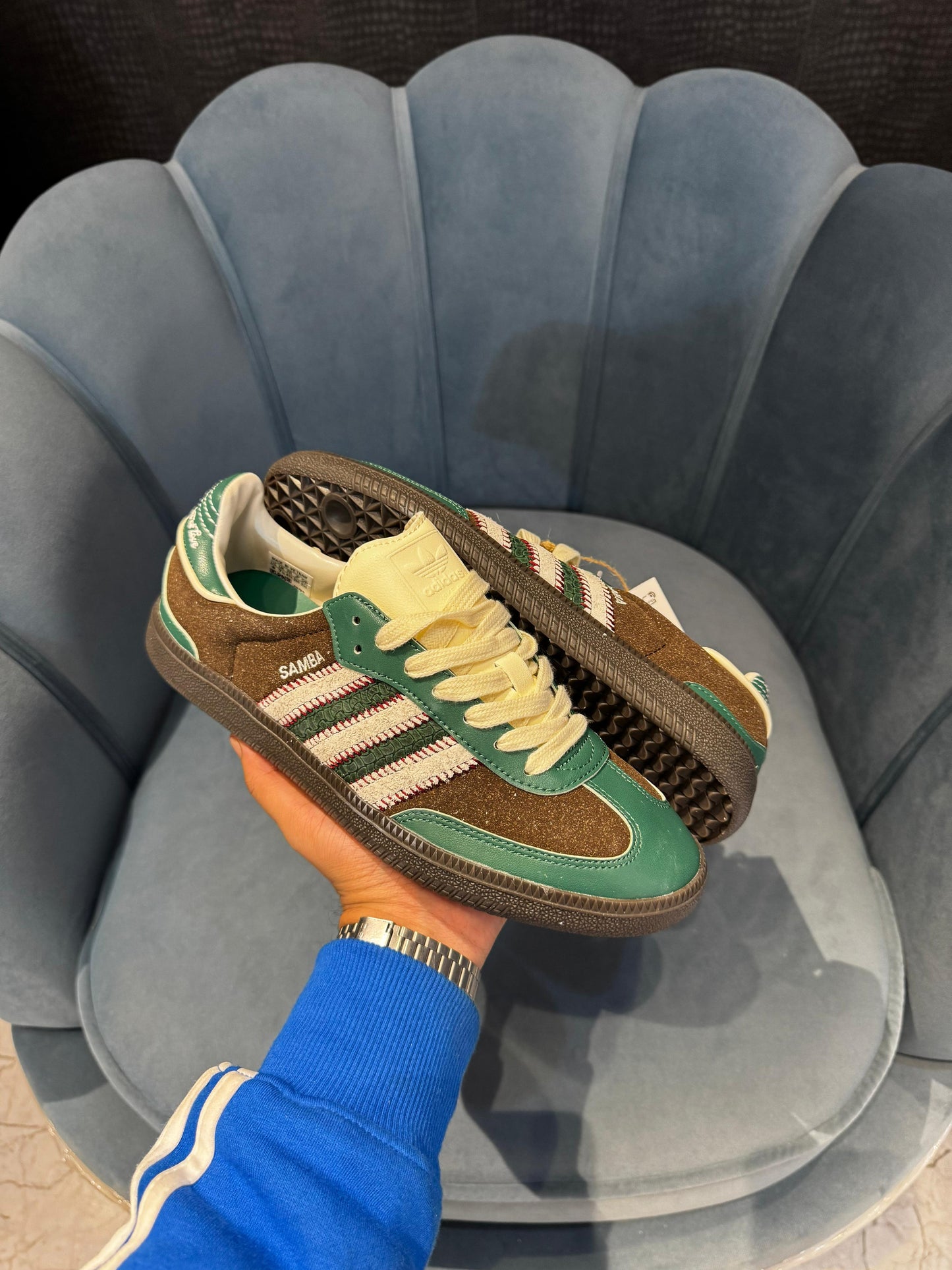 ADIDAS SAMBA X NOTITLE GREEN