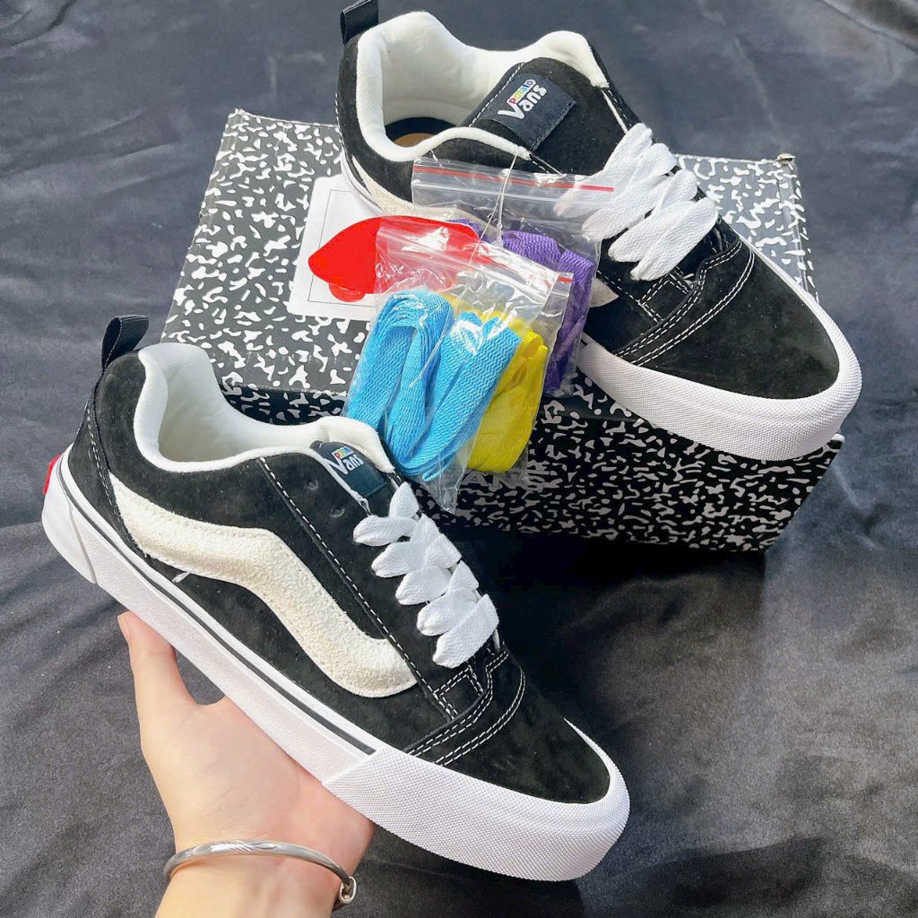 VANS SKNU SKOOL X IMRAN POTATO BLACK/WHITE