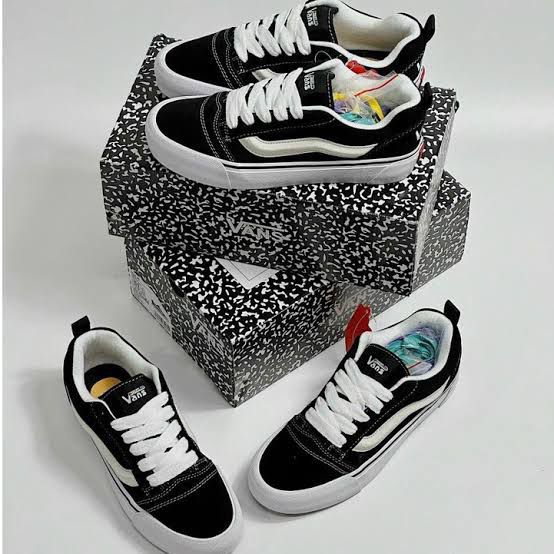 VANS SKNU SKOOL X IMRAN POTATO BLACK/WHITE