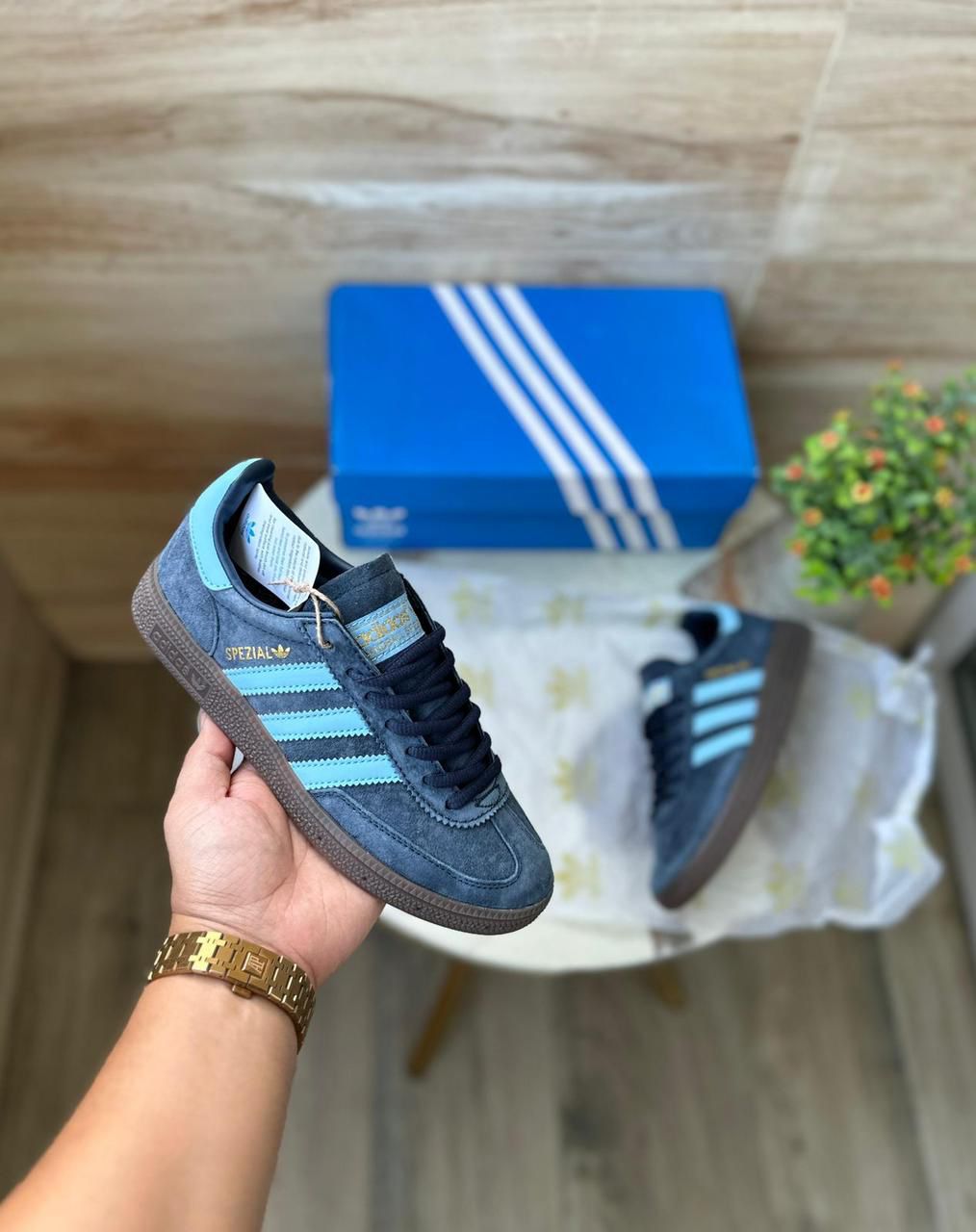 ADIDAS ORIGINALS HANDBALL SPEZIAL BLUE