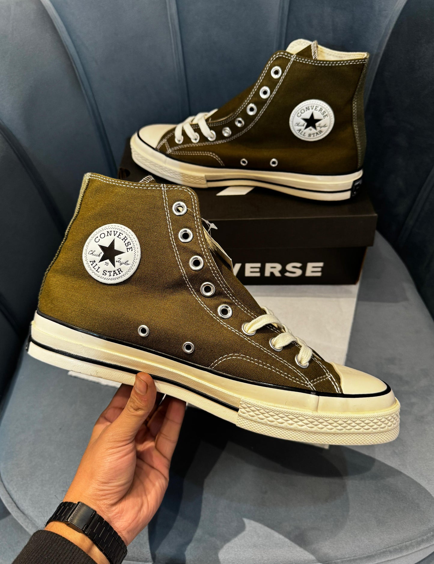 CONVERSE CHUCK TAYLOR 70S DARK MOSS