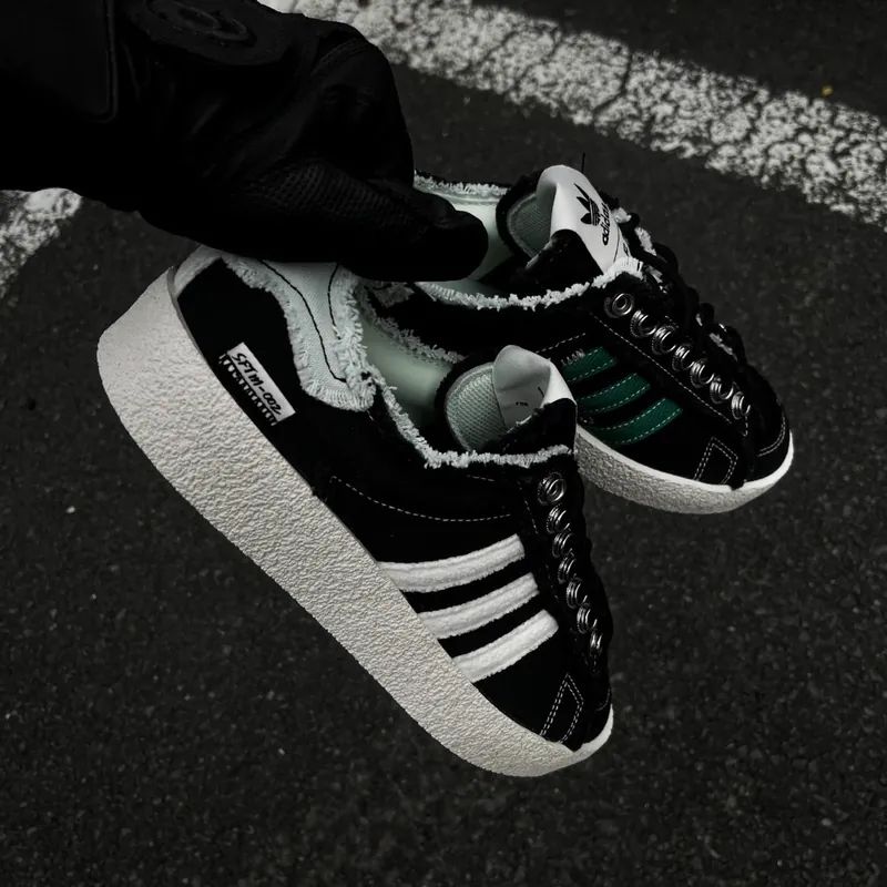 ADIDAS ORGINAL CAMPUS 80S X SONG FOR THE MUTE X 002 BLACK