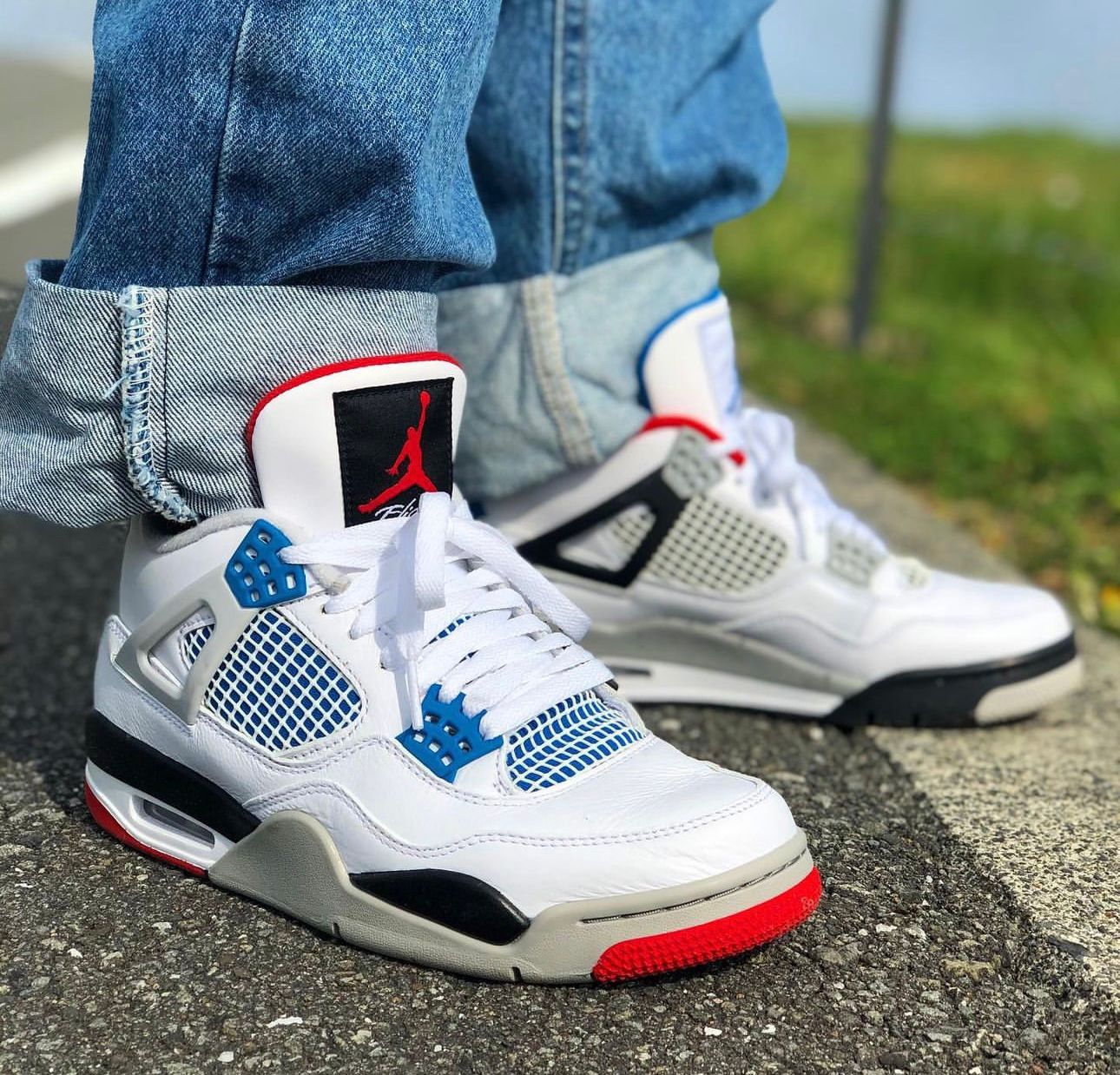 AIR JORDAN RETRO 4 WHAT THE