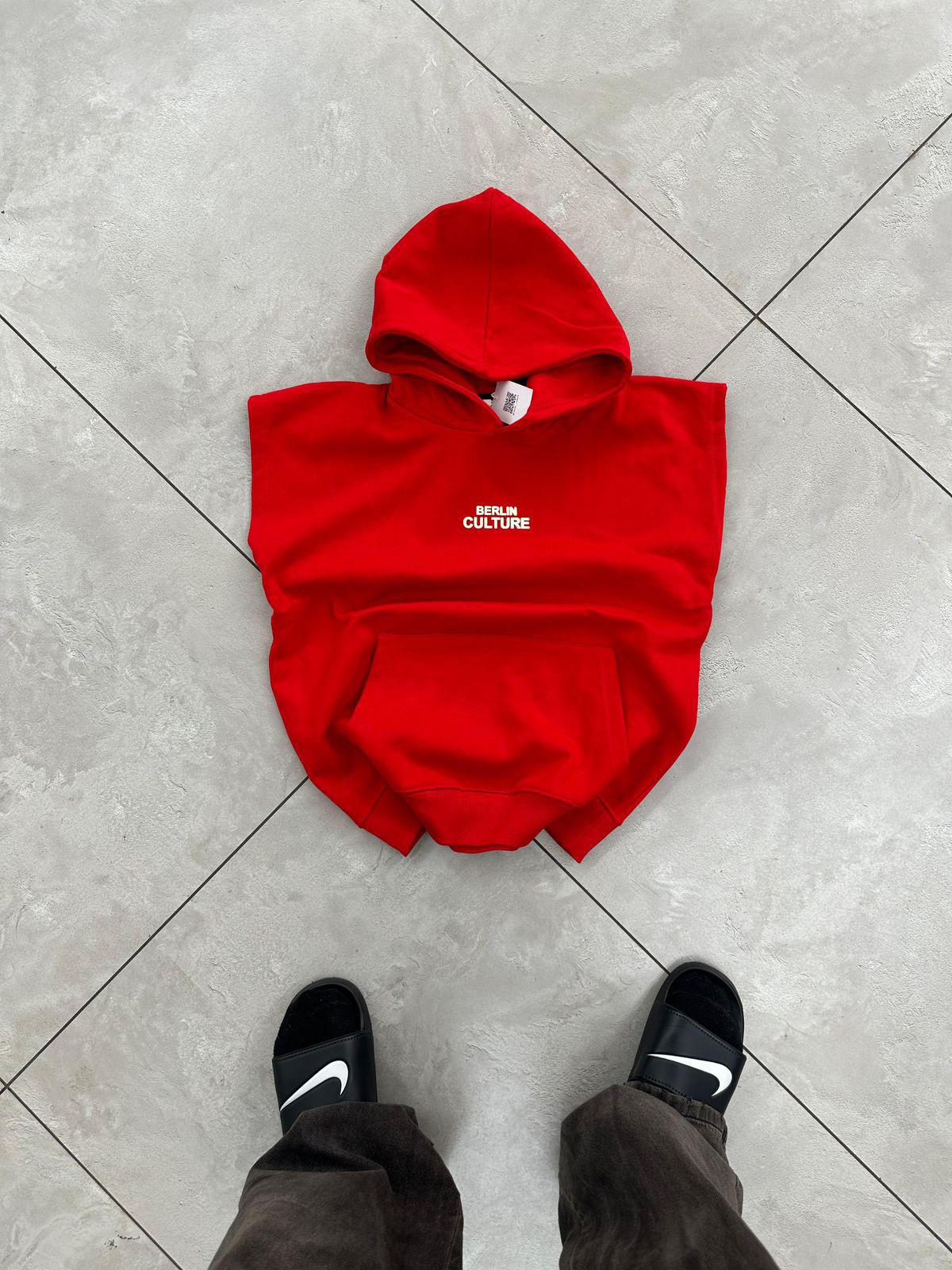 IMPORTED SLEEVLESS HOODIE