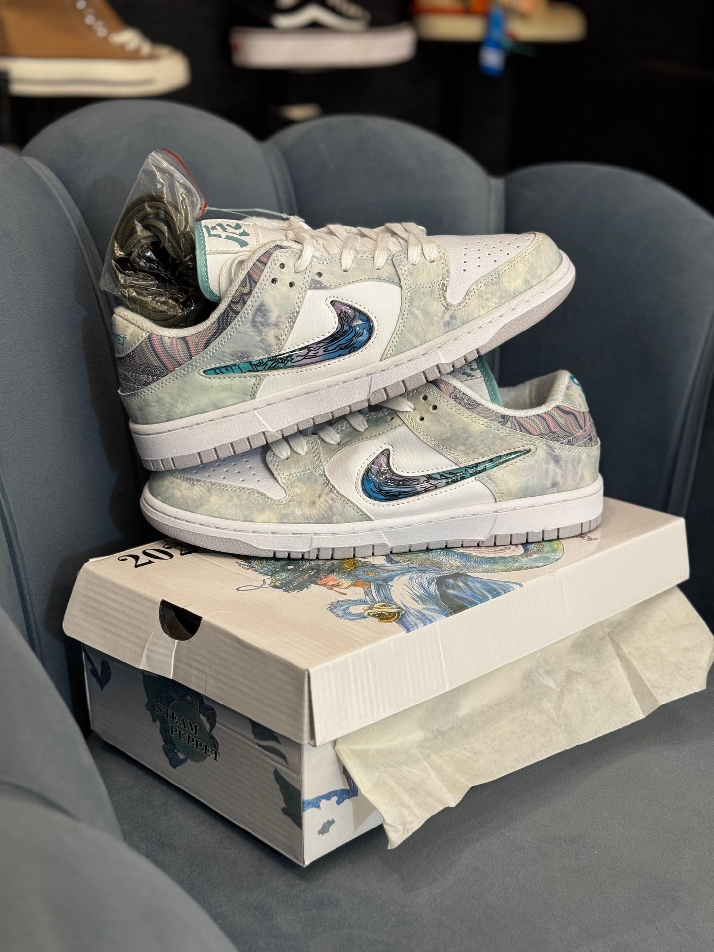NIKE SB DUNK YEAR OF DRAGON STEAM PUPPET