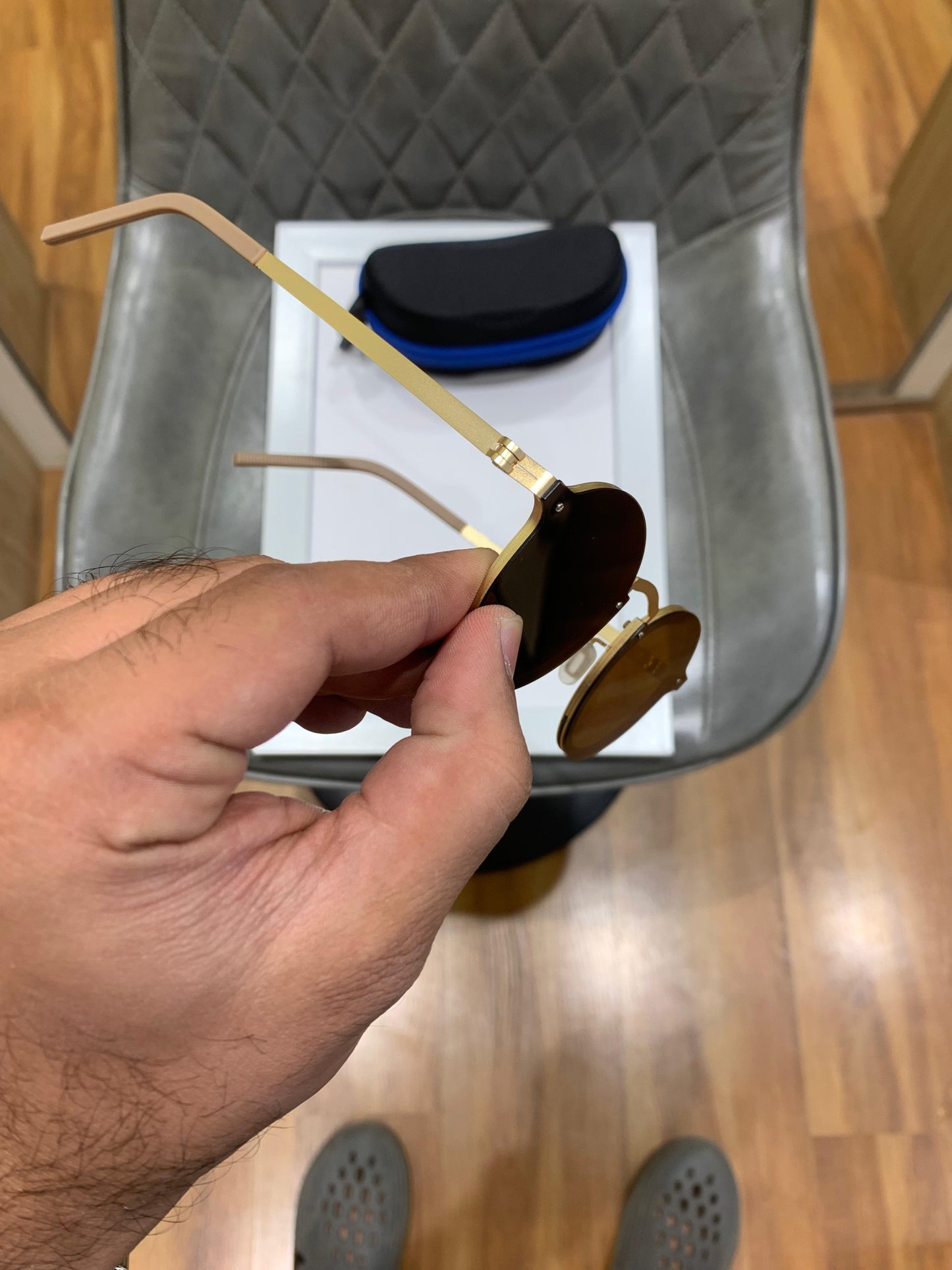 ROUND CHANGEABLE SUNGLASS