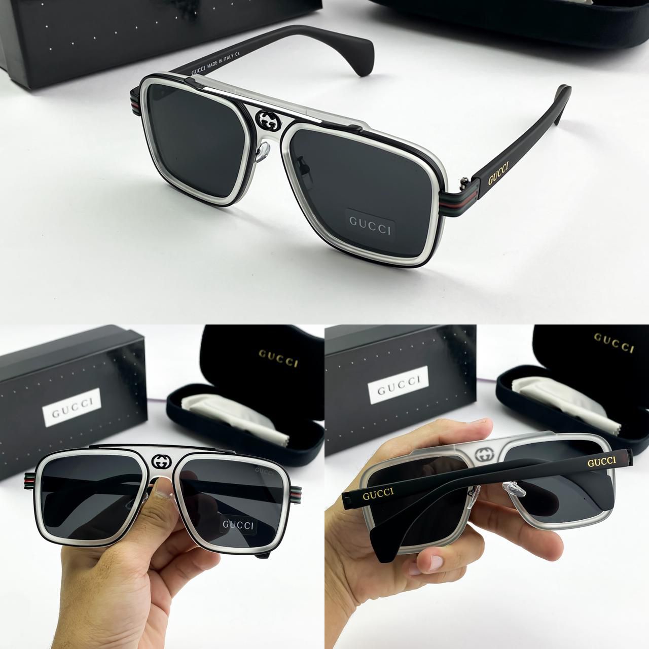 GUCCI ICE BLACK SUNGLASSES