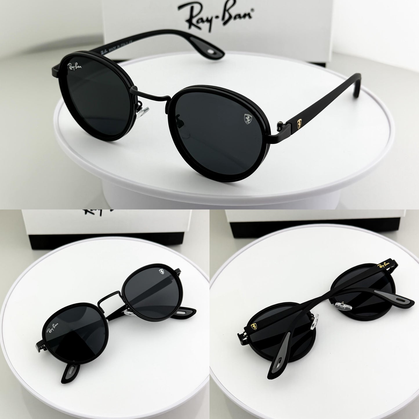 RAYBAN BLACK SUNGLASSES