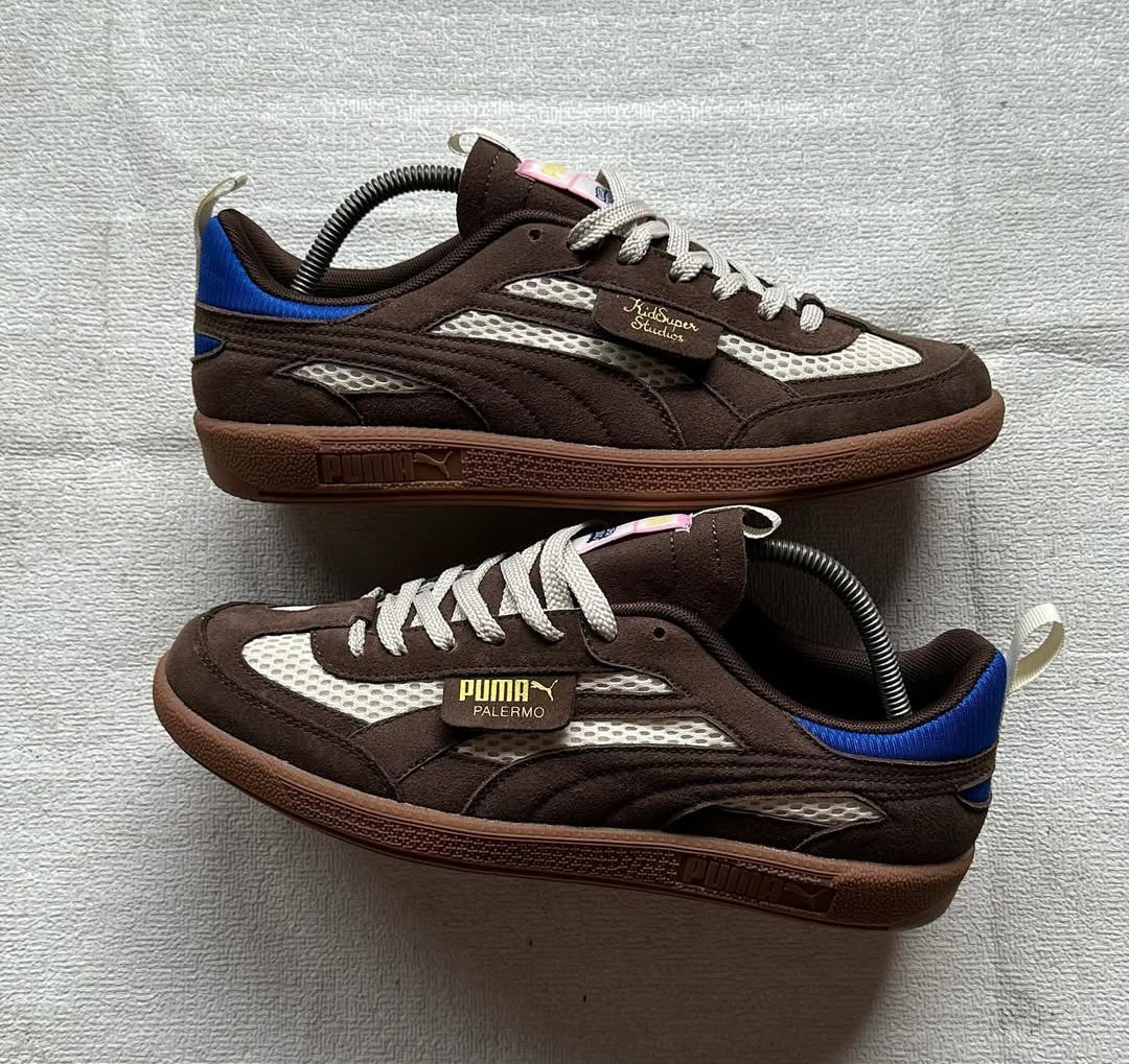 PUMA PALERMO X KIDSUPER BROWN