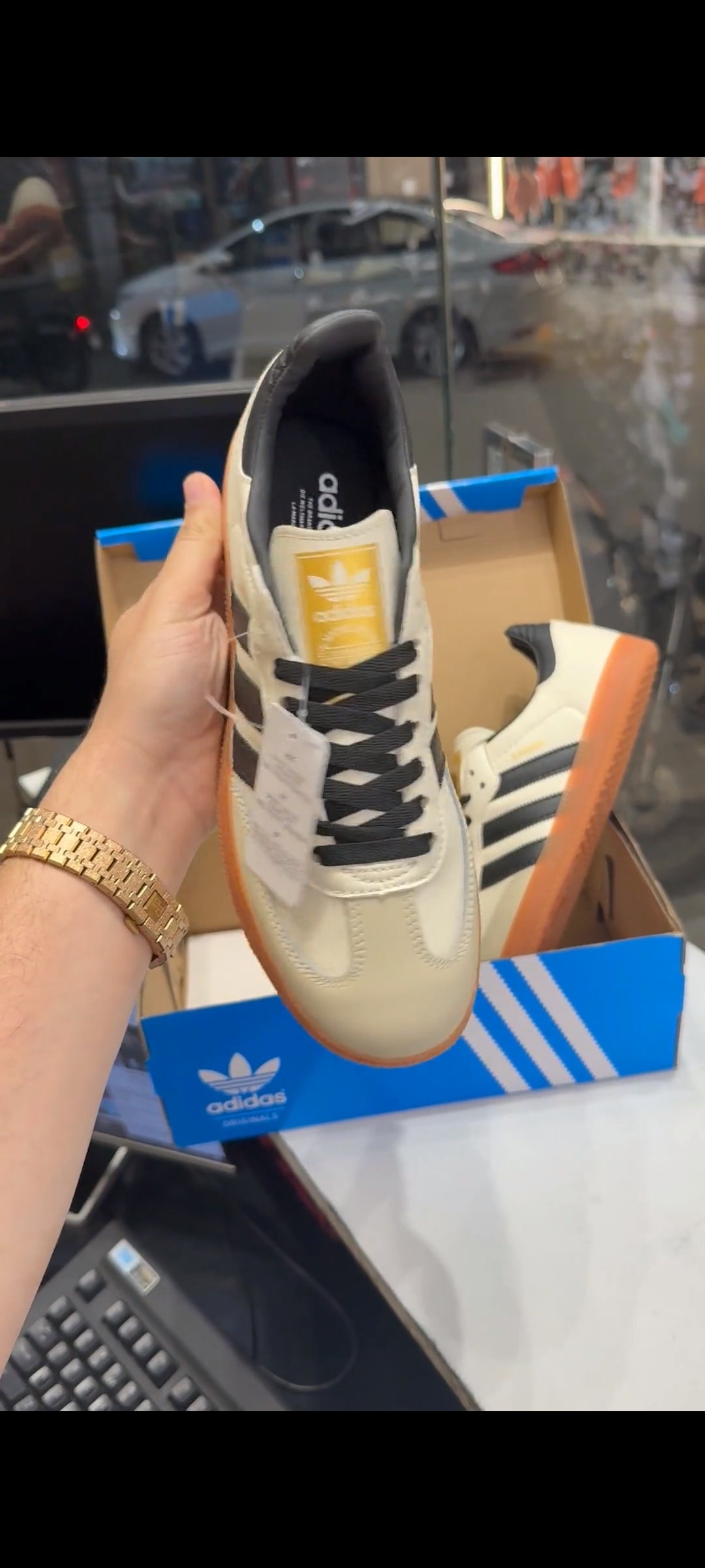 ADIDAS SAMBA STRATA BEIGE 2025
