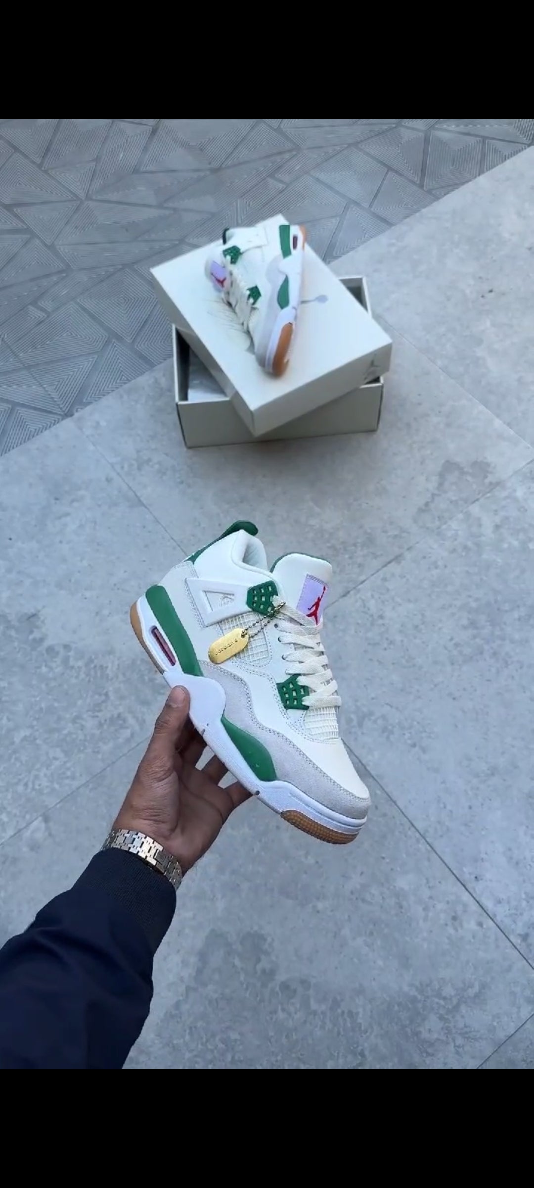 AIR JORDAN RETRO 4 SB PINE GREEN U.A