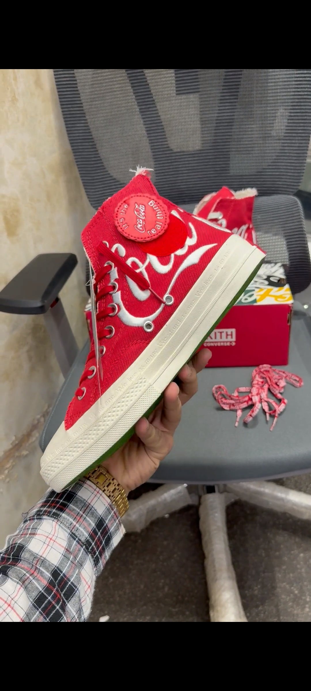 CONVERSE CHUCK TAYLOR 70 KITH X COCO COLA