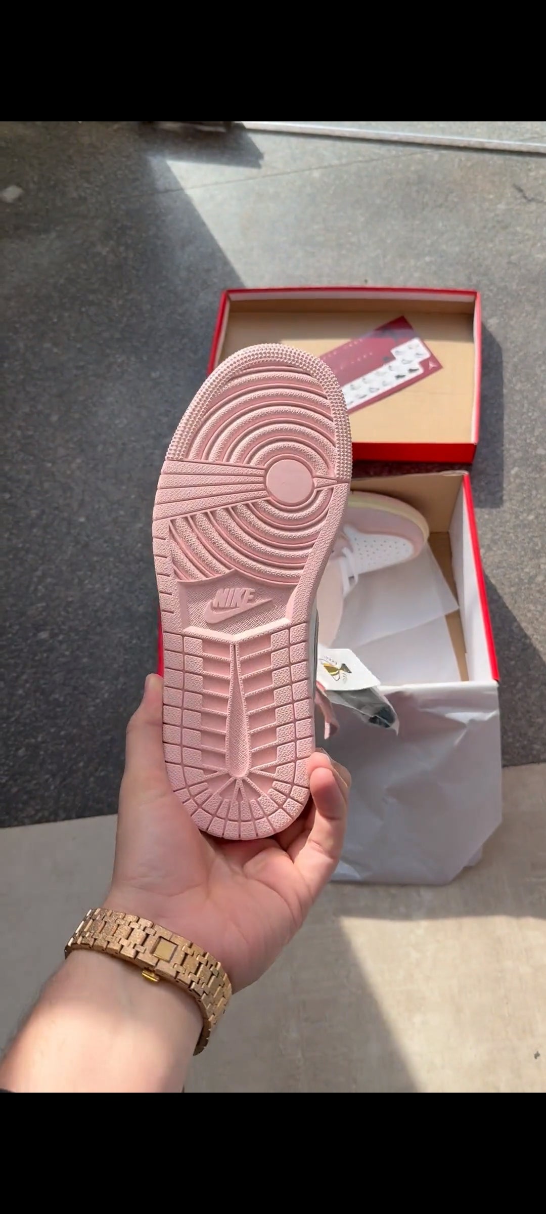 AIR JORDAN 1 WASHED PINK U. A