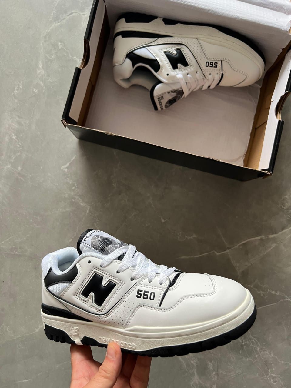 NEW BALANCE 550 BLACK