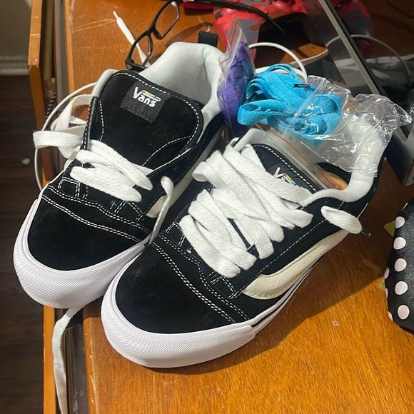 VANS SKNU SKOOL X IMRAN POTATO BLACK/WHITE