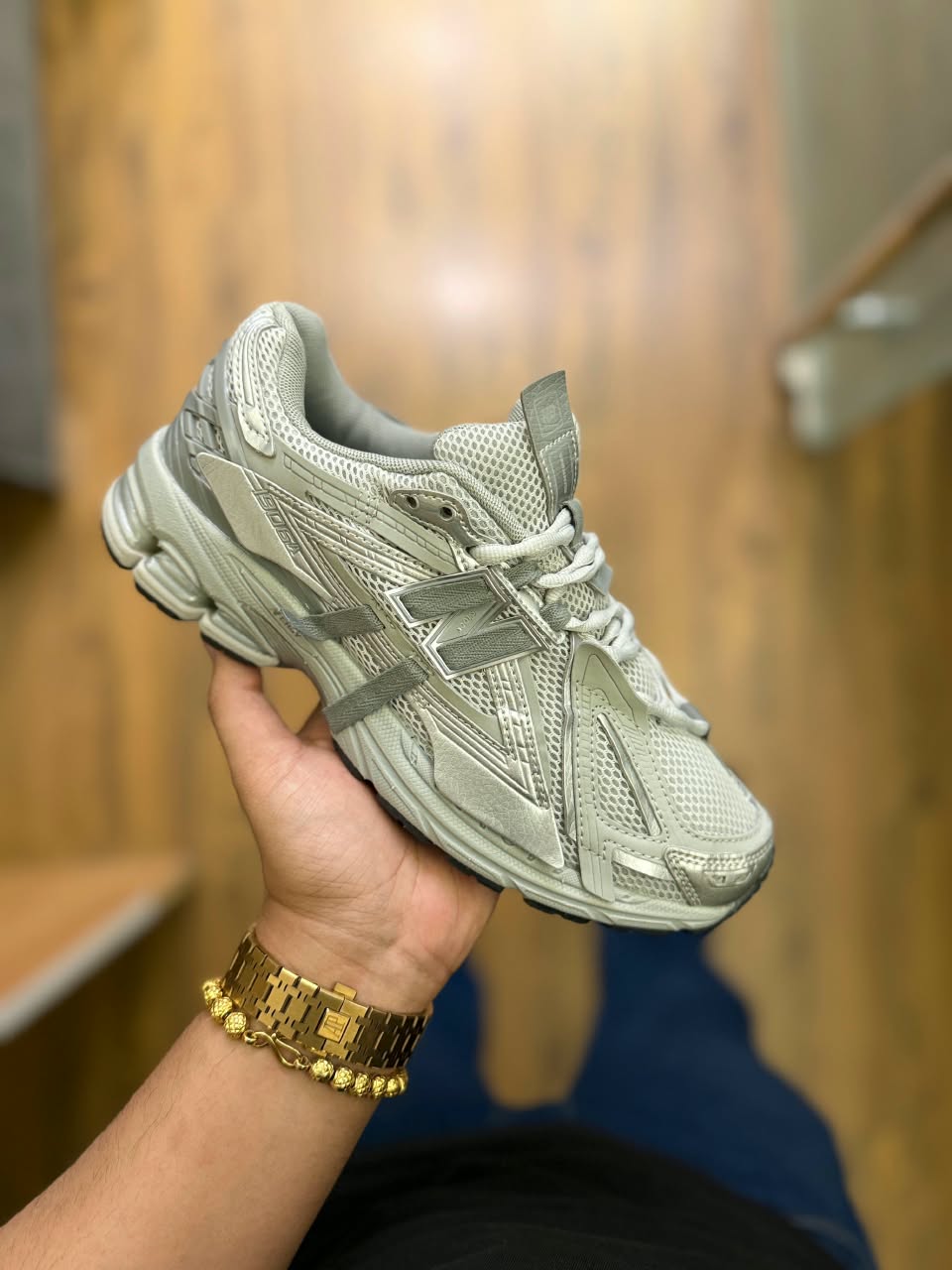 NEW BALANCE 1906 A CONCRETE SILVER METALLIC