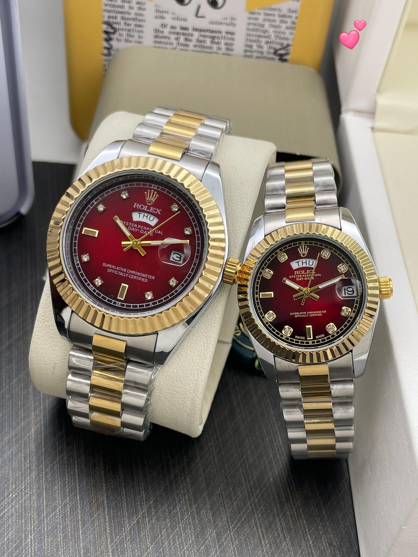 ROLEX COUPLE WATCHES