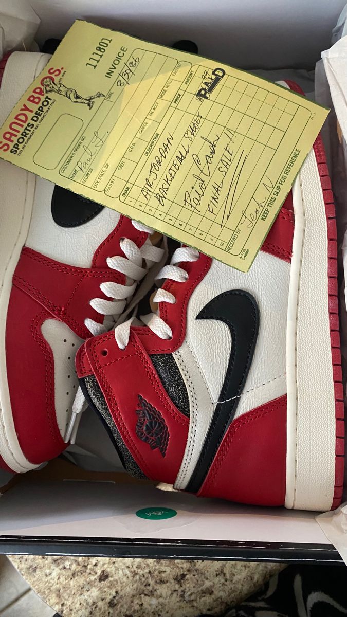 AIR JORDAN 1 HIGH LOST & FOUND U.A