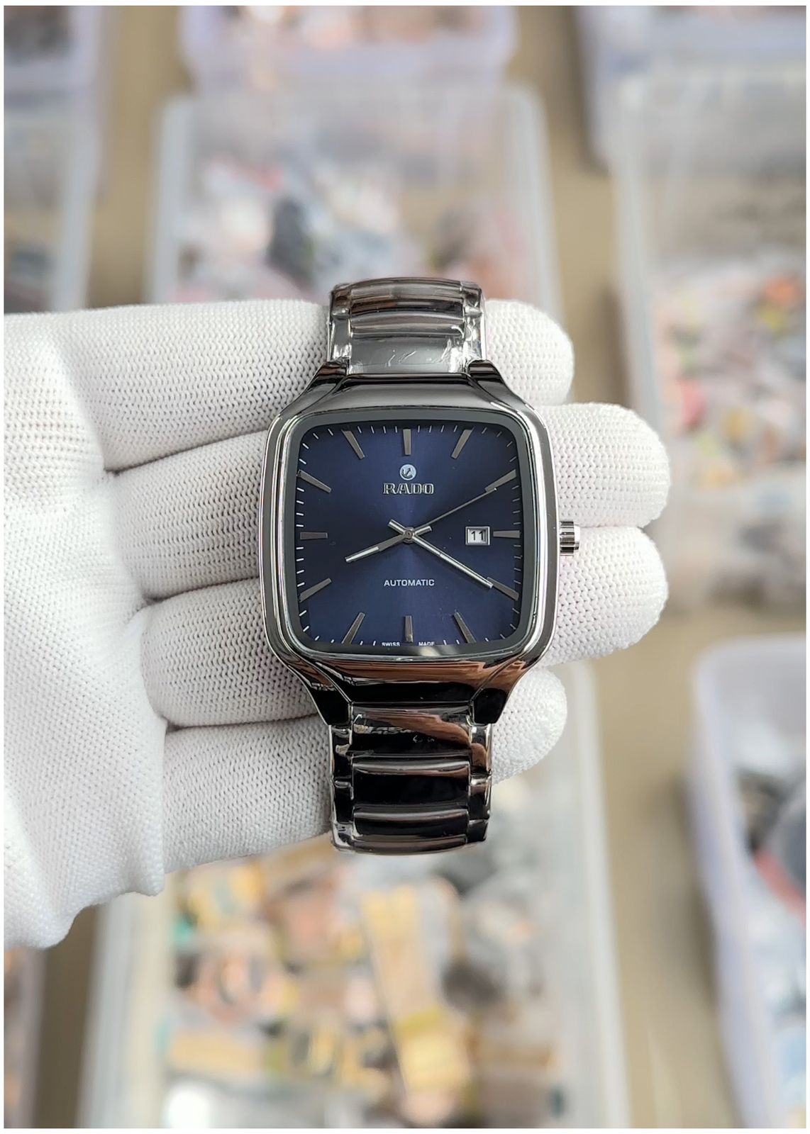 RADO TRUE SQUARE QUARTZ WATCH
