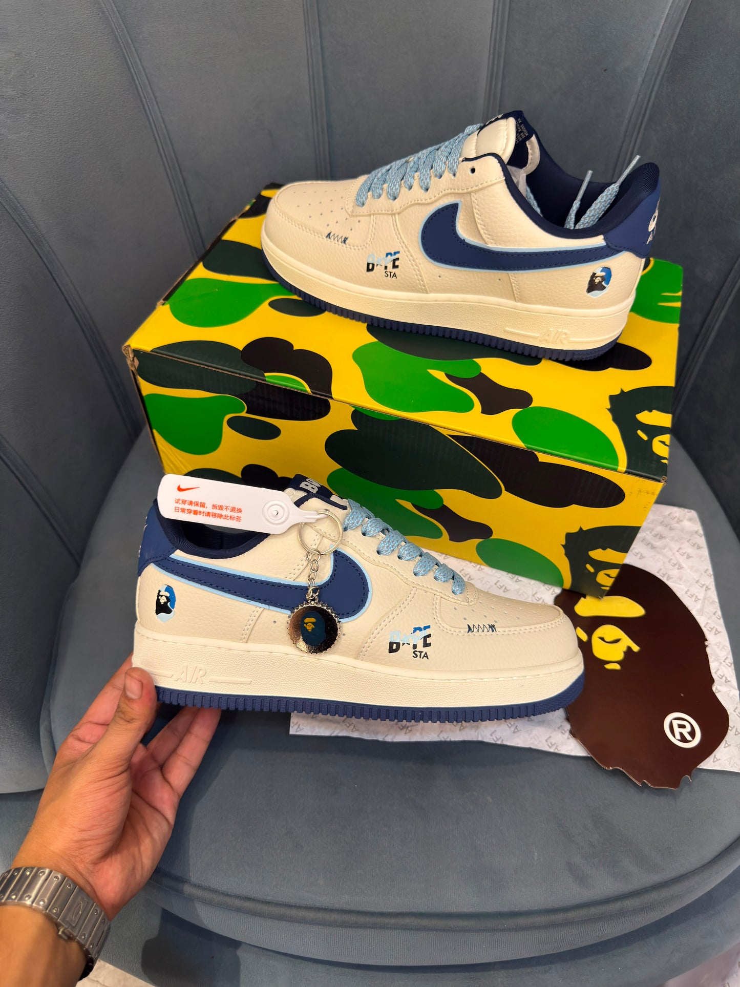 NIKE AIRFORCE X BAPE STA 2026