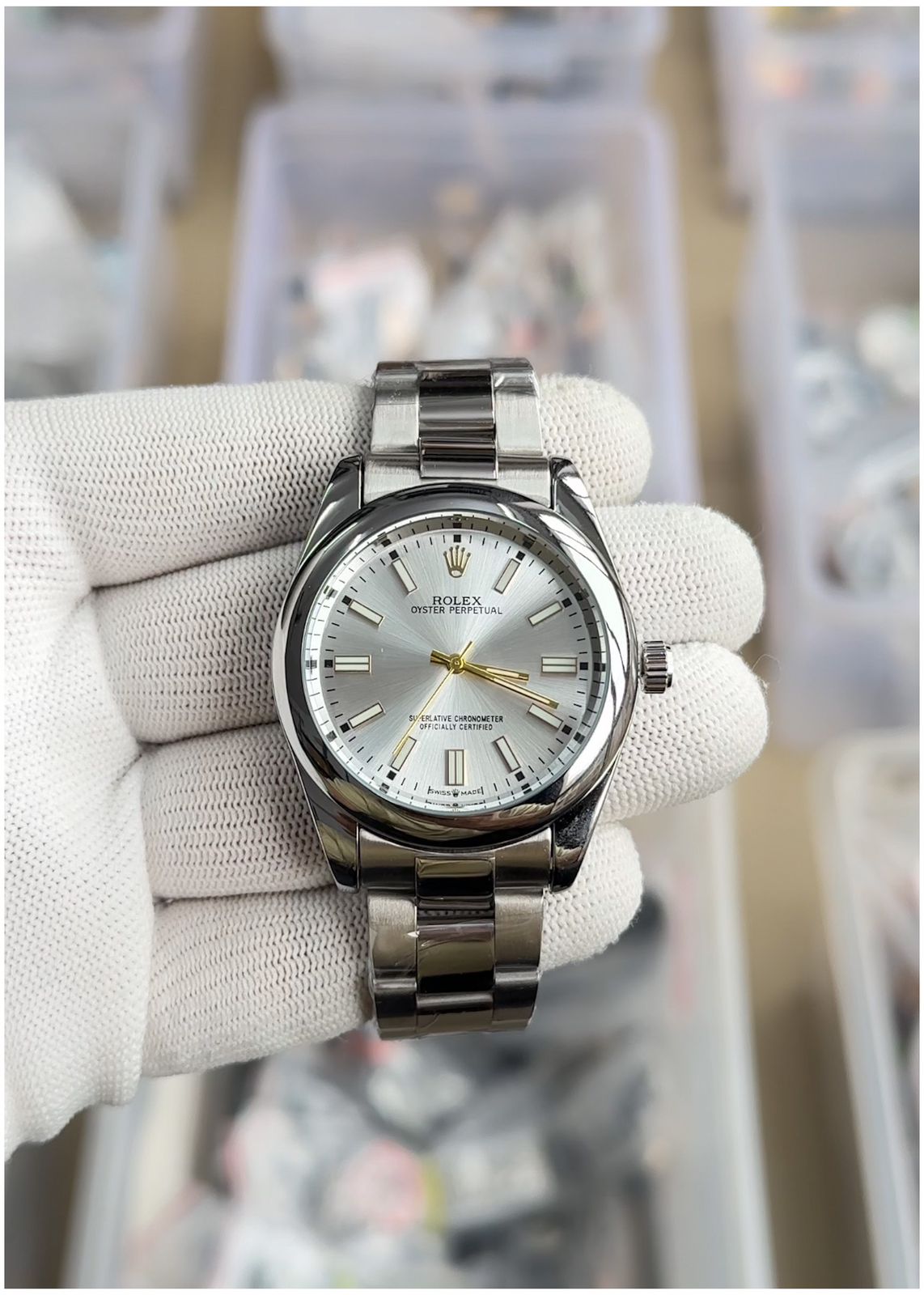 ROLEX OYSTER PERPETUAL MILAGAUSS WATCH