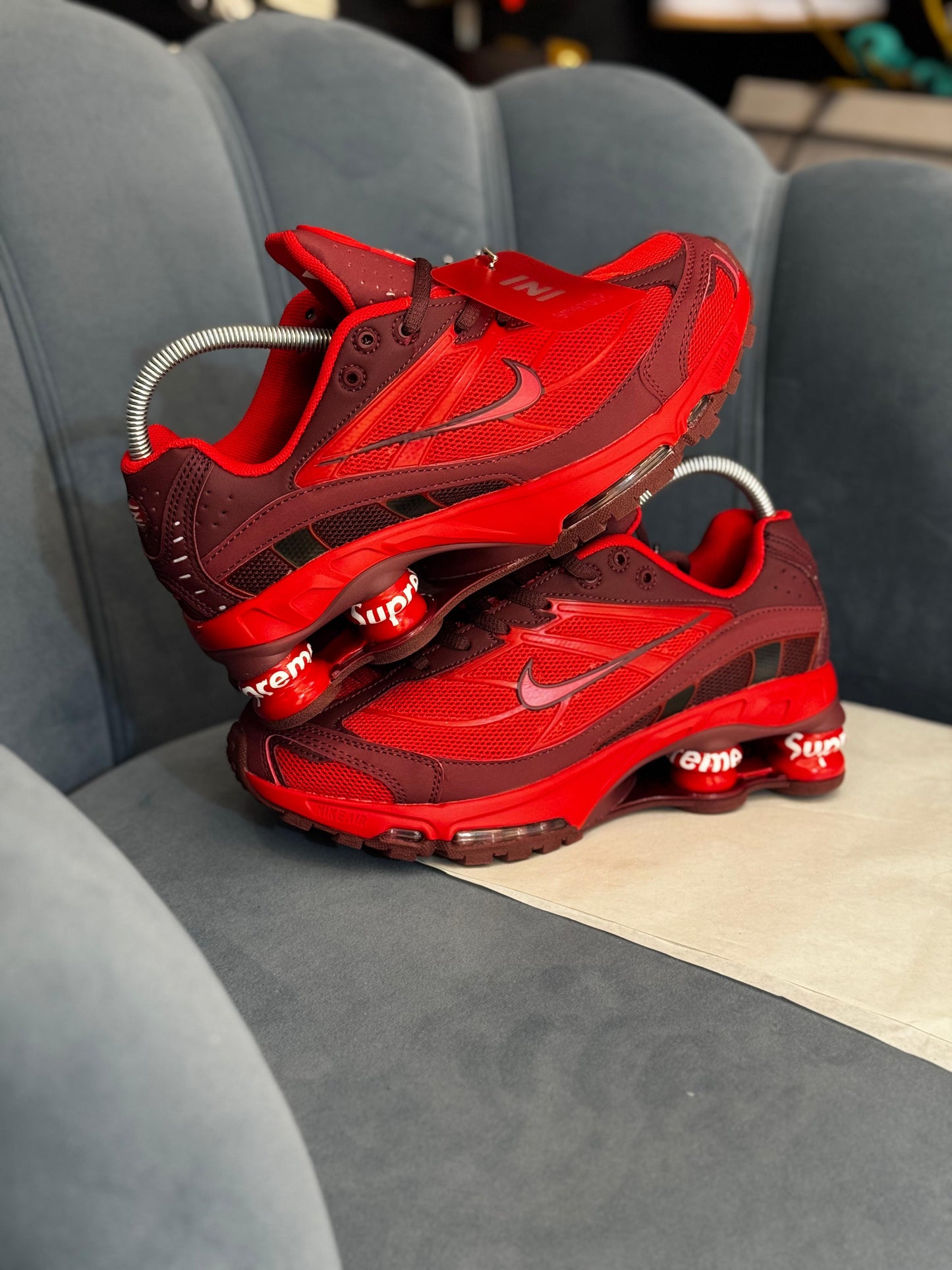 NIKE SHOX RIDE 2 SUPREME RED