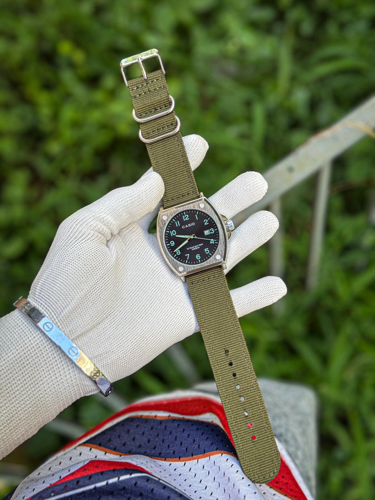 CASIO NYLON STRAP WATCH