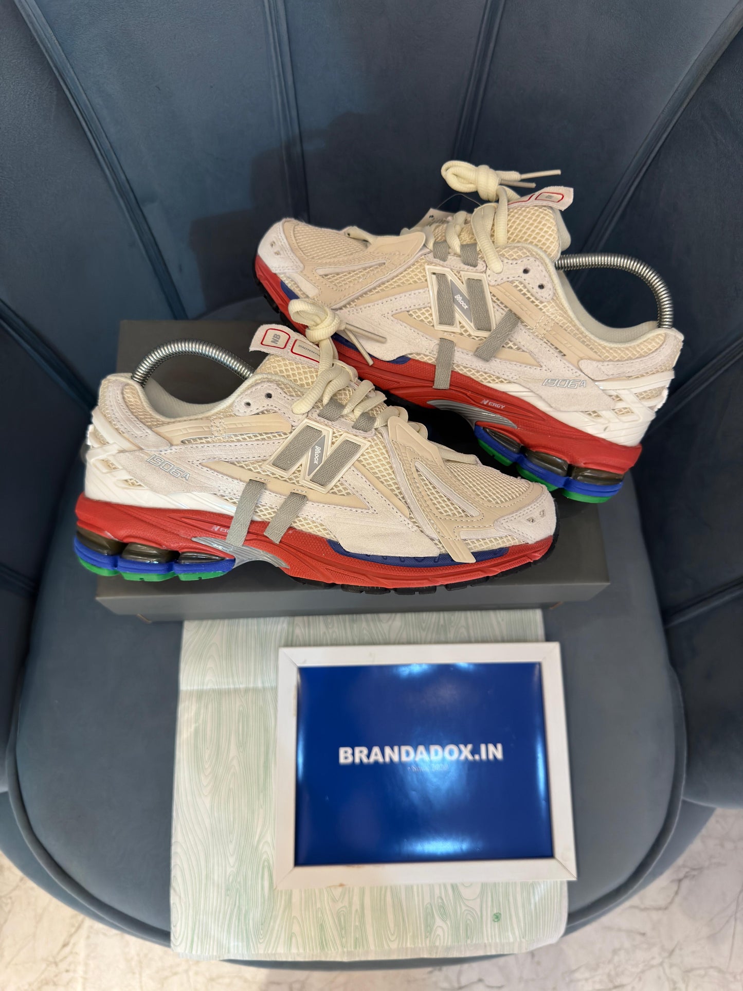 NEW BALANCE 1906 A REFINED FUTURE RED/BLUE