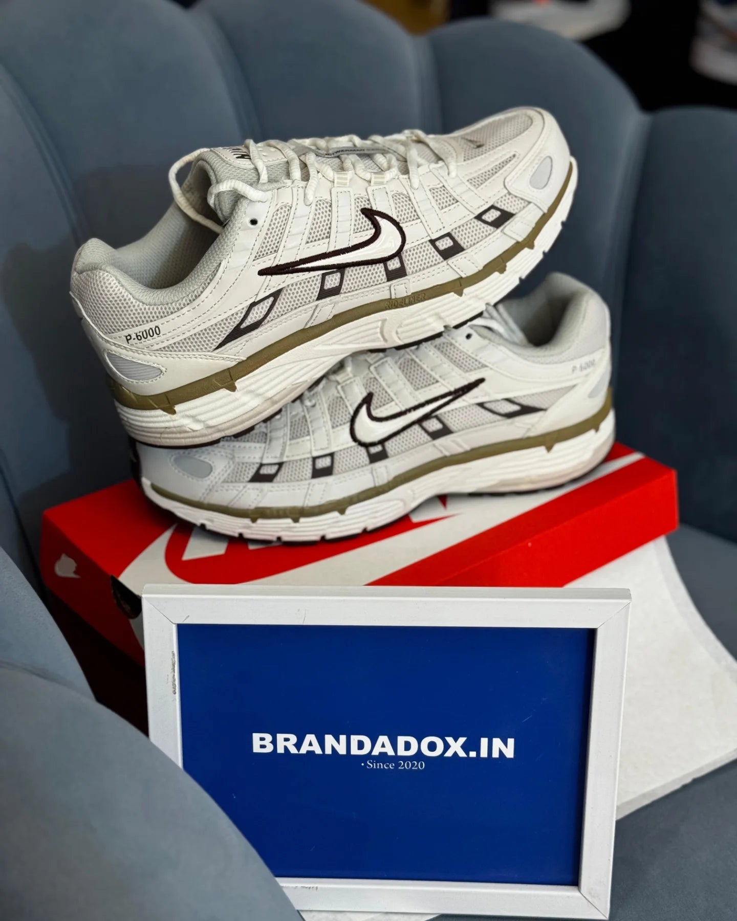 NIKE P 6000 EARTH LIGHT BONE