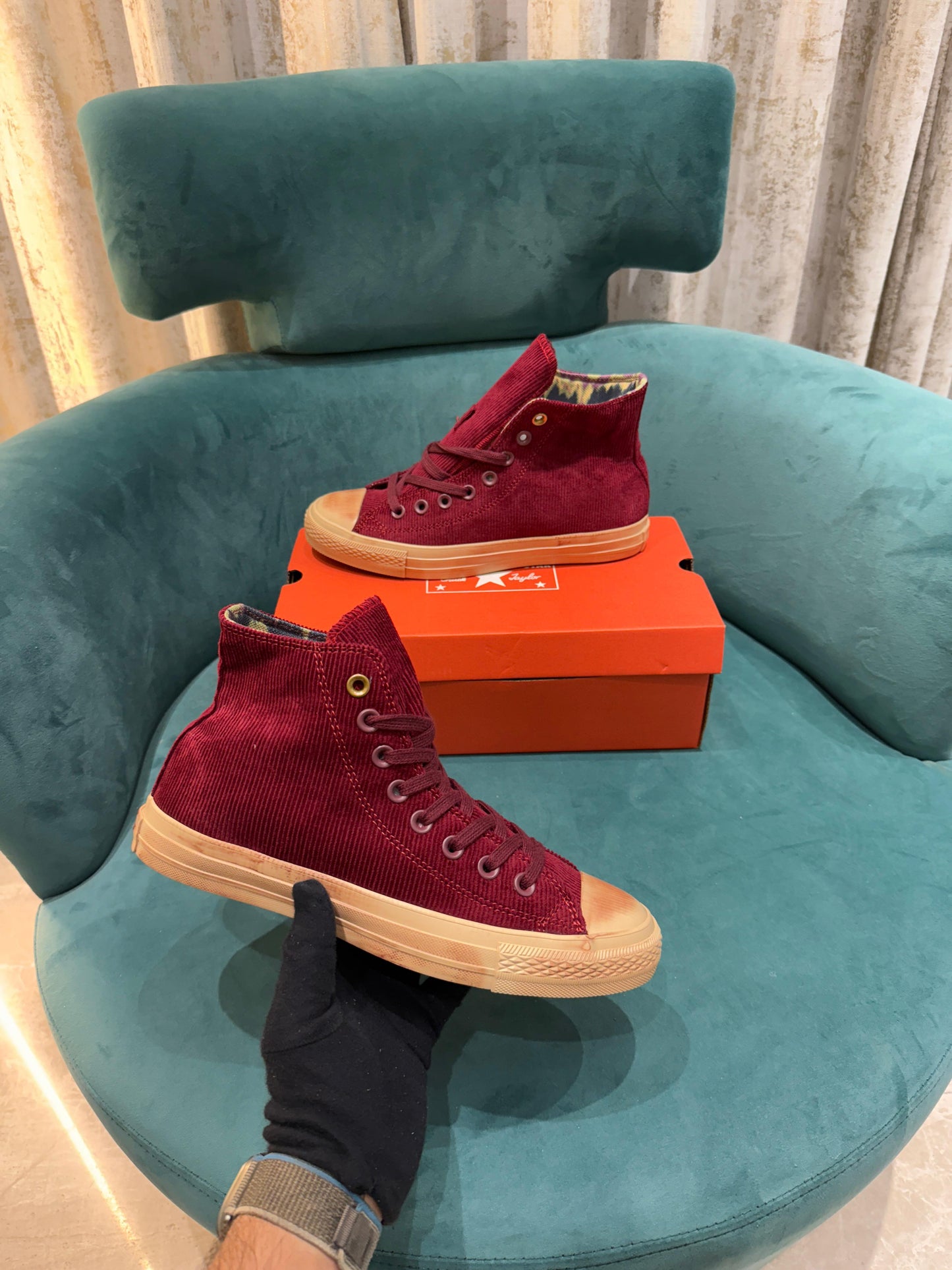 CONVERSE CHUCK TAYLOR 70S WONKA CORDUROY HIGH TOP