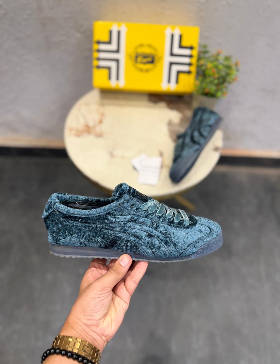 ONITSUKA TIGER MEXICO AD VELVET GREEN