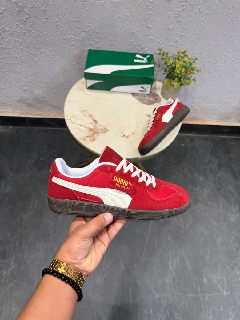 PUMA PALERMO SUEDE RED
