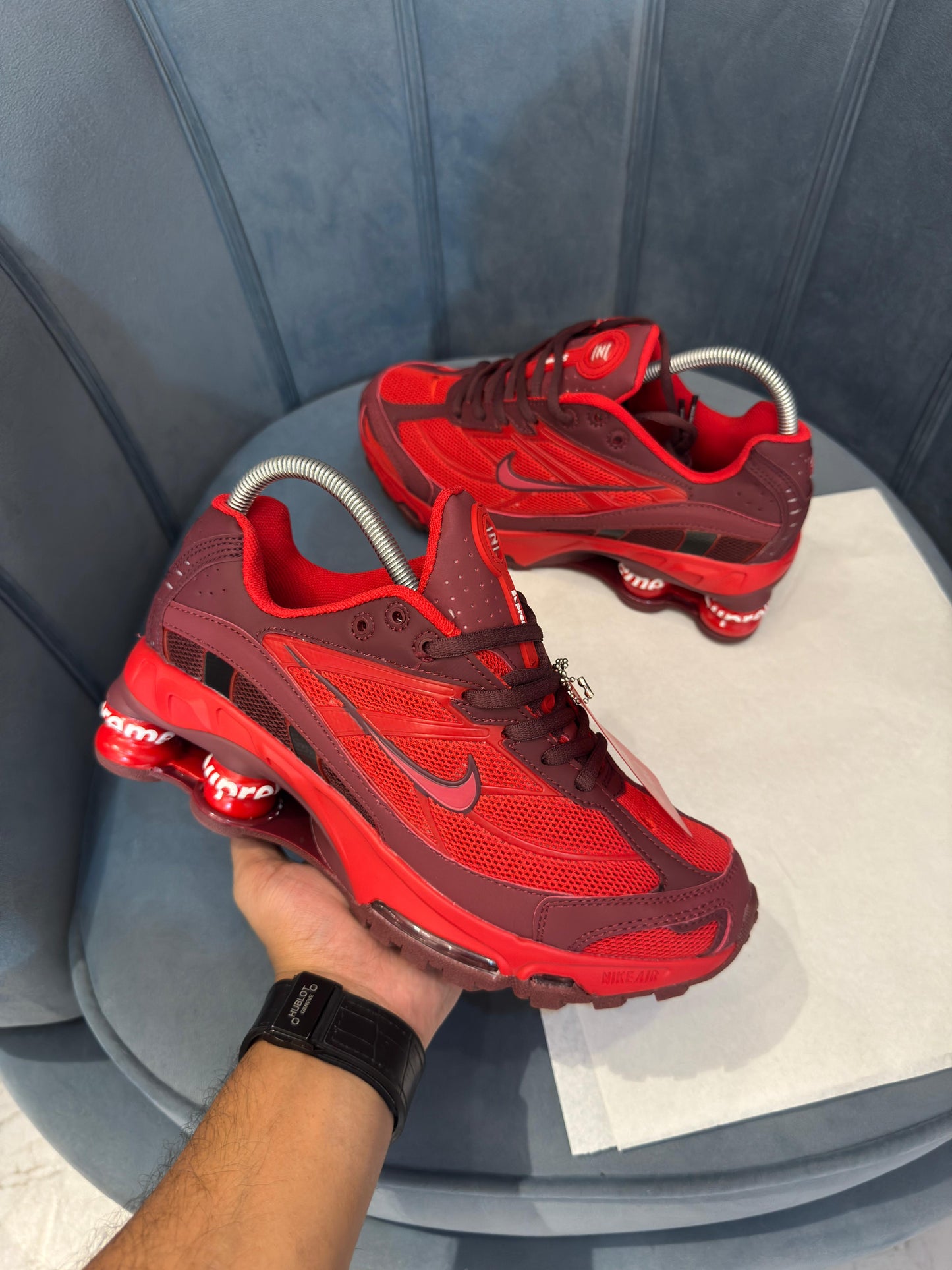 NIKE SHOX RIDE 2 SUPREME RED