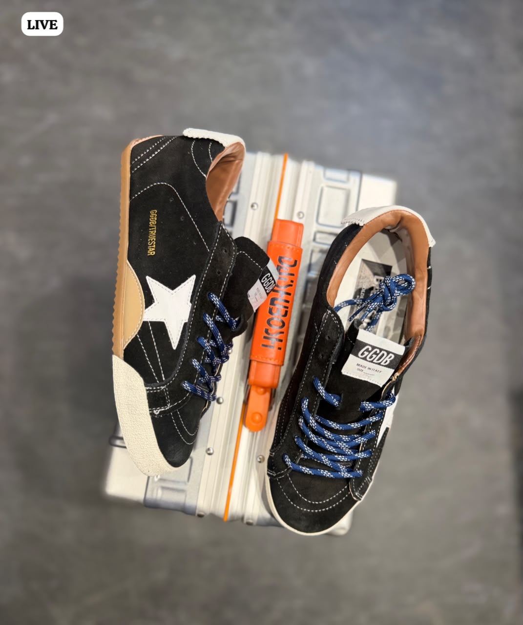 ADIDAS GOLDEN GOOSE TRUE STAR BLACK
