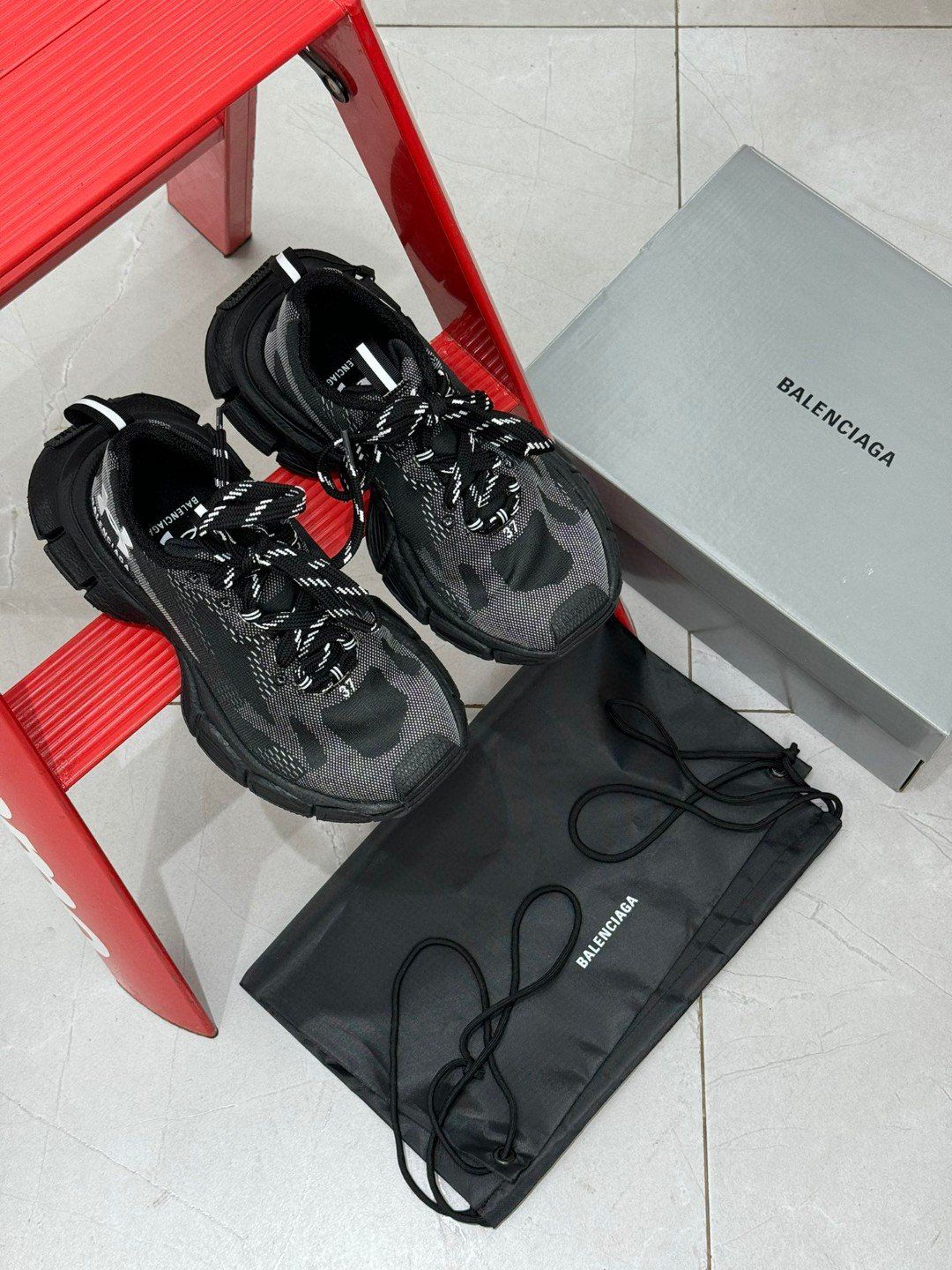 BALENCIAGA X UNDER ARMOUR 3XL KNIT TRAINER