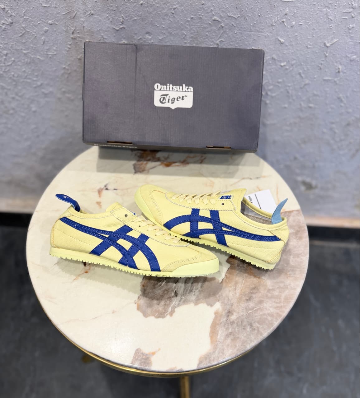ONITSUKA TIGER YELLOW BLUE